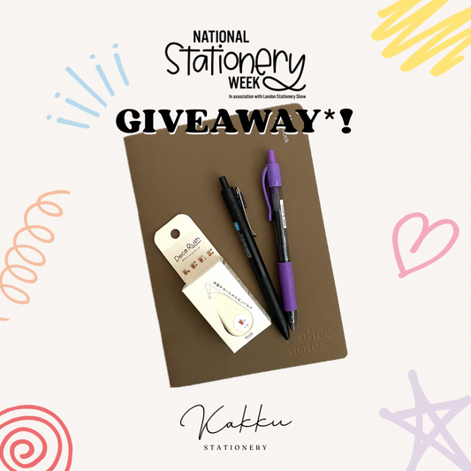 ✍🏼 National Stationery Week 2025 Giveaway – Details + T&Cs