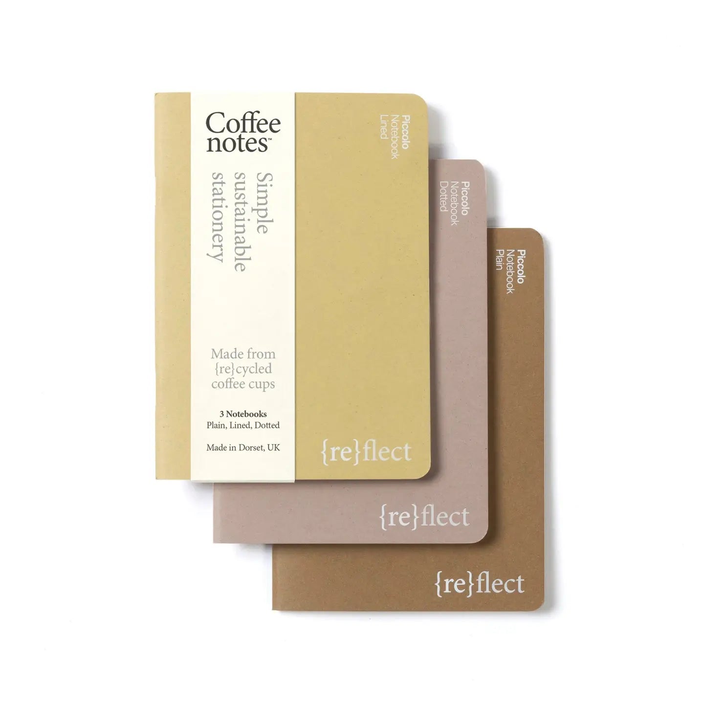 Nut Stitched Notebooks (Pack of 3)